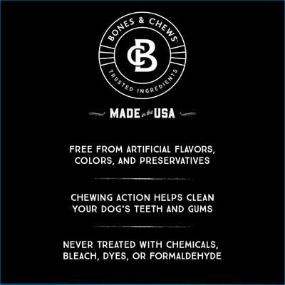 Show full view: Bones & Chews Made in USA Roasted Marrow Bone 3" Dog Treat, 1 count slide 6 of 10