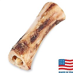 Bones & Chews Made in USA Roasted Marrow Bone 6" Dog Treat, 2 count