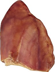 Bones & Chews Pig Ear Chews Dog Treats, 6 count