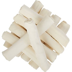 Bones & Chews Rawhide Retriever Roll Dog Treats, 7", 10 count
