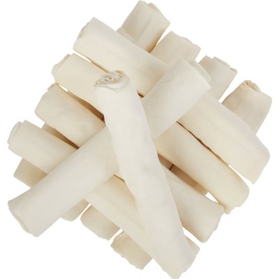 Bones & Chews Bones & Chews Rawhide Retriever Roll Dog Treats, 7", 10 count