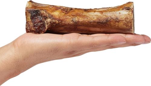 Show full view: Bones & Chews Roasted Marrow Bone Dog Treat, 6", 1 count slide 4 of 9