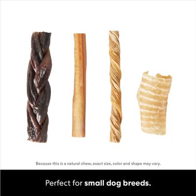 Show full view: Bones & Chews Small Dog Natural Chews Variety Pack, 16 count slide 3 of 10