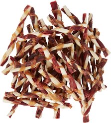 Bones & Chews Triple Flavor Rawhide Twist Dog Treats, 40 count