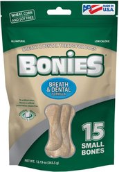 BONIES Breath & Dental Formula Small Dental Dog Treat, 15 count