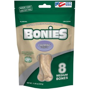 BONIES Calming Formula Medium Dog Treats, 8 count