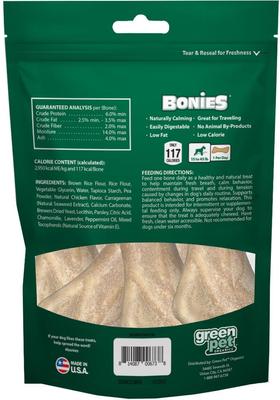 Show full view: BONIES Calming Formula Medium Dog Treats, 8 count slide 3 of 11