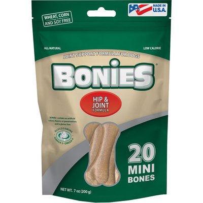 BONIES BONIES Hip & Joint Formula Mini Dog Treats, 20 count
