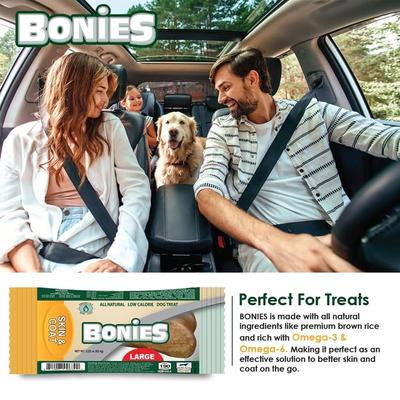 Show full view: BONIES Skin & Coat Formula Large Dog Treats, 1 count slide 6 of 11