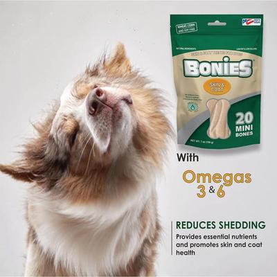 Show full view: BONIES Skin & Coat Formula Large Dog Treats, 1 count slide 9 of 11