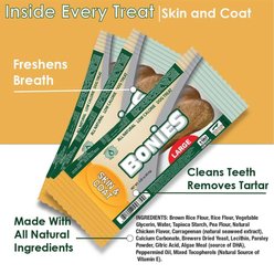 BONIES Skin & Coat Formula Medium Dog Treats, 8 count slide 2 of 9
