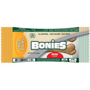 BONIES Skin & Coat Formula Mini Dog Treats, 2 count