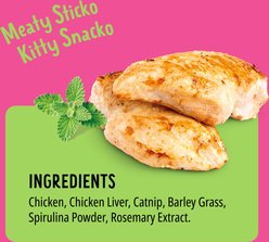 BONKERS Purrpops Catnip Flavored Freeze-Dried Cat Treats, 4 count slide 2 of 9