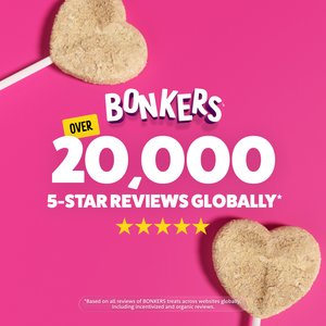 BONKERS Purrpops Tuna & Salmon Flavored Freeze-Dried Cat Treats, 18 count