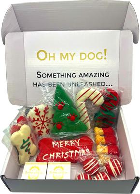 Show full view: Bonne et Filou Christmas Gift Box Dog Treats slide 4 of 10