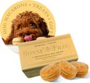Bonne et Filou Handmade Cheese Human-Grade Macaron Dog Treats, 3 count