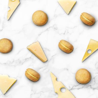 Show full view: Bonne et Filou Handmade Cheese Human-Grade Macaron Dog Treats, 3 count slide 9 of 10