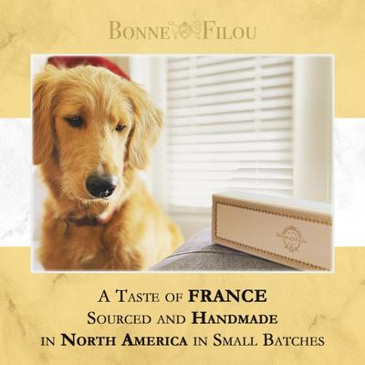 Show full view: Bonne et Filou Handmade Cheese Human-Grade Macaron Dog Treats, 3 count slide 7 of 10