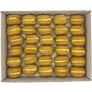Bonne et Filou Handmade Cheese Human-Grade Macaron Dog Treats, 40 count