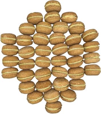 Show full view: Bonne et Filou Handmade Creme Brulee Human-Grade Macaron Dog Treats, 40 count slide 4 of 8