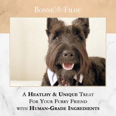Show full view: Bonne et Filou Handmade Peanut Butter Human-Grade Macaron Dog Treats, 3 count slide 6 of 10