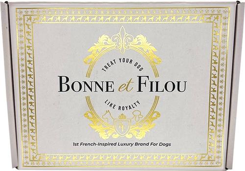 Show full view: Bonne et Filou Handmade Peanut Butter Human-Grade Macaron Dog Treats, 40 count slide 8 of 9