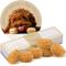 Show in main carousel: Bonne et Filou Handmade Peanut Butter Human-Grade Macaron Dog Treats, 6 count slide 1 of 11