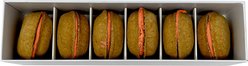 Bonne et Filou Handmade Pumpkin Human-Grade Macaron Dog Treats, 6 count slide 2 of 9