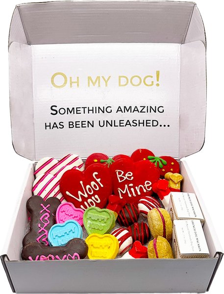 Bonne et Filou Love My Dog Box Variety Pack Dog Treats, 22 count