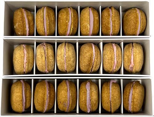 Show full view: Bonne et Filou Luxury French Macarons Strawberry Flavor Dog Treats, 18 count slide 5 of 10