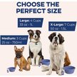 Show in main carousel: Bonza Collapsible Silicone Dog Bowl, Blue, Medium, 1 count slide 3 of 10