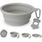 Show in main carousel: Bonza Collapsible Silicone Dog Bowl, Light Grey, X-Large, 1 count slide 1 of 10