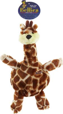 Show full view: Booda Bellies Plush Dog Toy, Giraffe slide 3 of 5