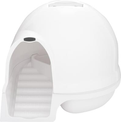 Show full view: Booda Dome Cleanstep Litter Box, Pearl Linen slide 3 of 9