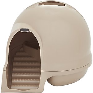 Booda Dome Cleanstep Litter Box, Titanium
