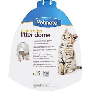 Booda Dome Cleanstep Litter Box, Titanium