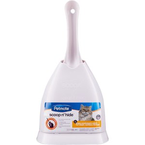 Booda Scoop'n Hide Cat Litter Scoop, Pearl