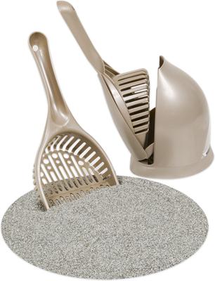 Show full view: Booda Scoop'n Hide Cat Litter Scoop, Titanium slide 2 of 4