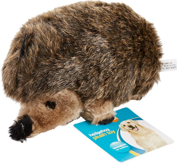 Booda Soft Bite Large Hedgehog Plush Dog Toy