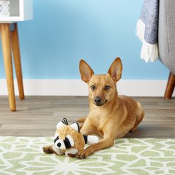 Booda Squatter Small Raccoon Plush Dog Toy slide 2 of 4