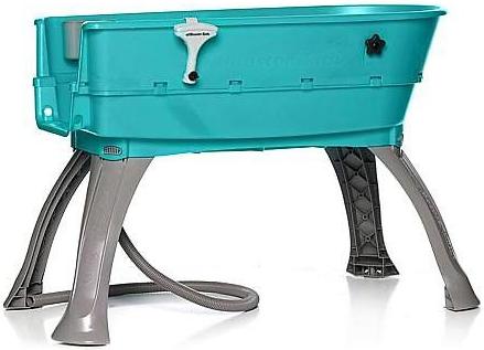 Show full view: Booster Bath Elevated Dog Bathing & Grooming Center + Elevated Dog Bathing & Grooming Center Steps slide 2 of 9