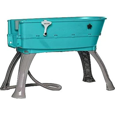 Booster Bath Booster Bath Elevated Dog Bathing & Grooming Center, Large, Teal