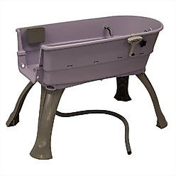 Booster Bath Elevated Dog Bathing & Grooming Center, Medium, Lilac