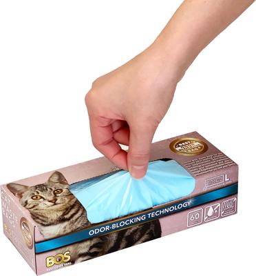 Show full view: BOS Best Odor-Sealing Cat Litter Bags, Unscented, Large, 3 count slide 5 of 11