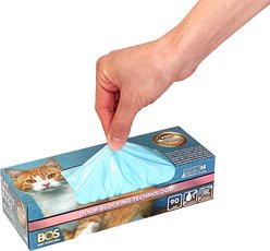 BOS Best Odor-Sealing Cat Litter Bags, Unscented, Medium, 2 count slide 2 of 9