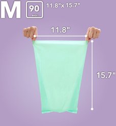 BOS Best Odor-Sealing Dog Poop Bags, Unscented, Medium, 2 count slide 2 of 9