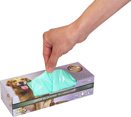 Show full view: BOS Best Odor-Sealing Dog Poop Bags, Unscented, Medium, 2 count slide 5 of 10
