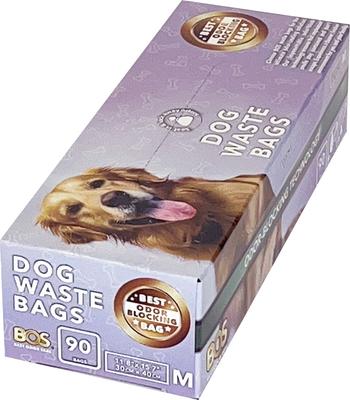 Show full view: BOS Best Odor-Sealing Dog Poop Bags, Unscented, Medium, 2 count slide 2 of 10