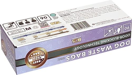 Show full view: BOS Best Odor-Sealing Dog Poop Bags, Unscented, Medium, 3 count slide 4 of 10