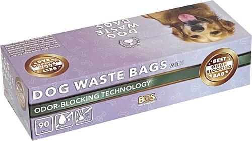 Show full view: BOS Best Odor-Sealing Dog Poop Bags, Unscented, Medium, 3 count slide 3 of 10